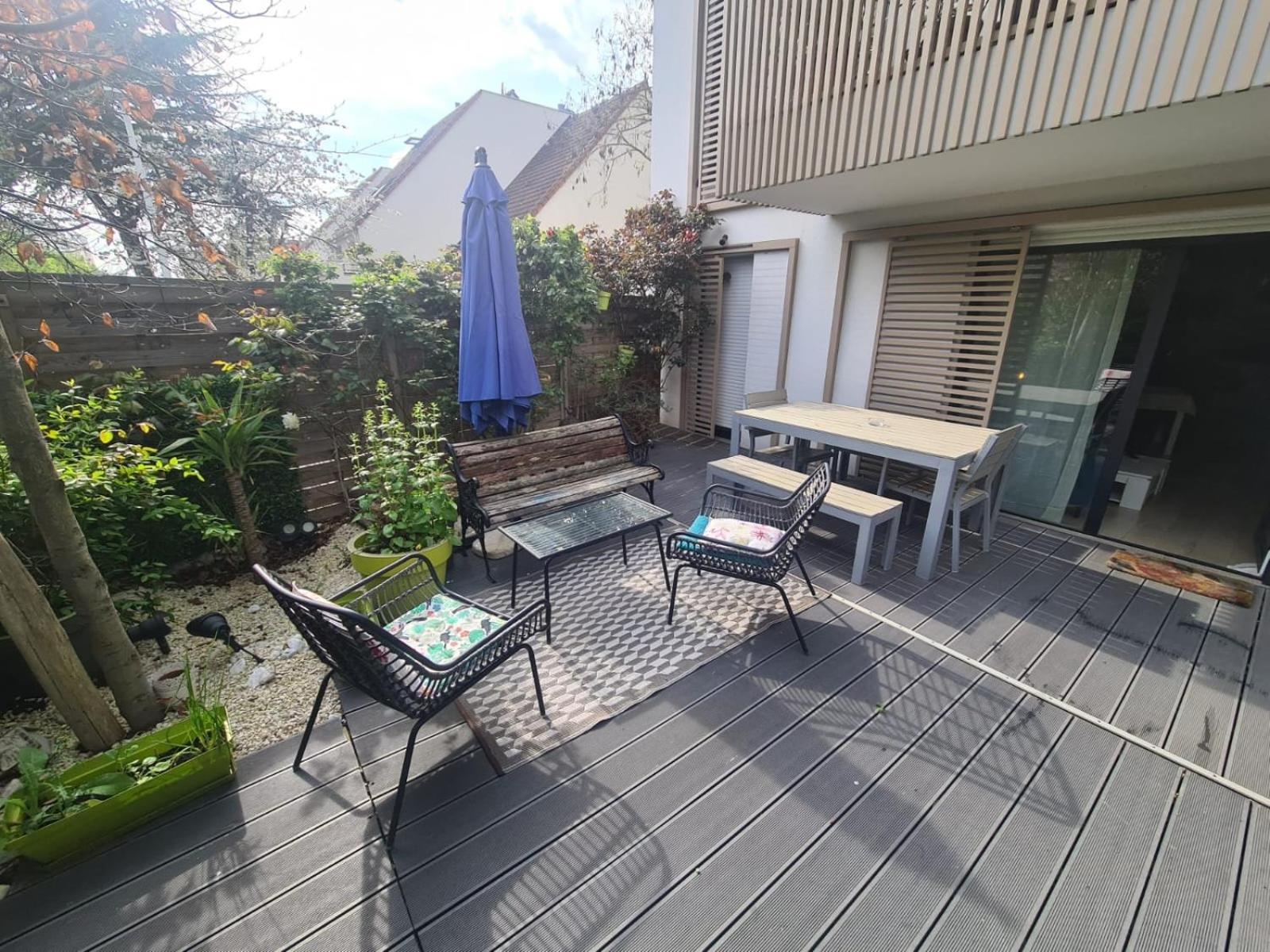 Superbe Appartement 3 Pieces Pres De La Defense Nanterre Exterior foto